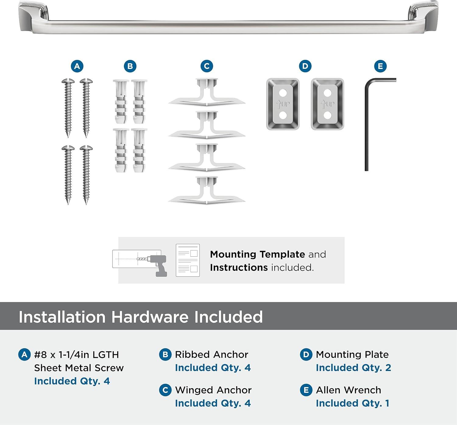 Amerock Revitalize Wall Mounted Towel Bar