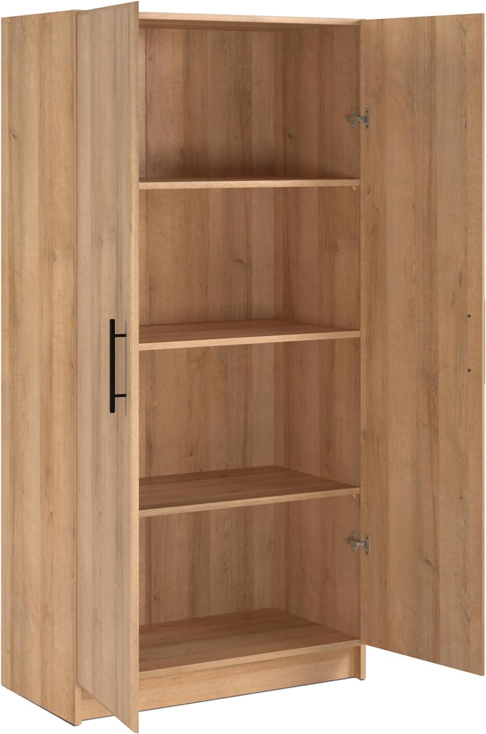 Prepac 32" Elite Storage Cabinet Oak