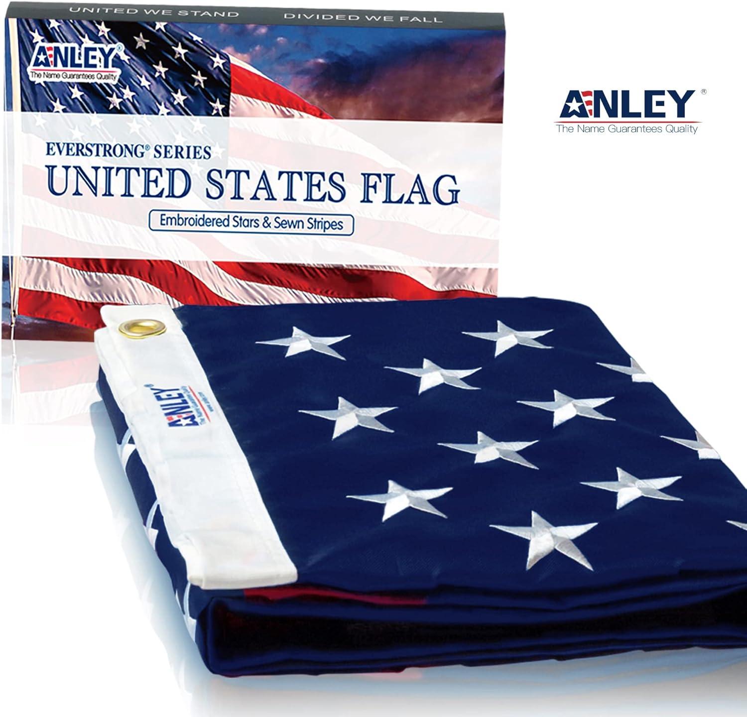 ANLEY EverStrong Series American US Flag - Hevay Duty Nylon USA Banner Flags & Reviews | Wayfair