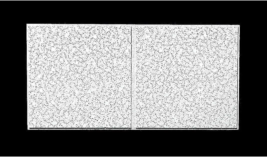 Armstrong 2x4 CORTEGA SECOND LOOK Acoustic Ceiling Tiles for Suspended Ceiling Grids, 10-tiles per pack, White