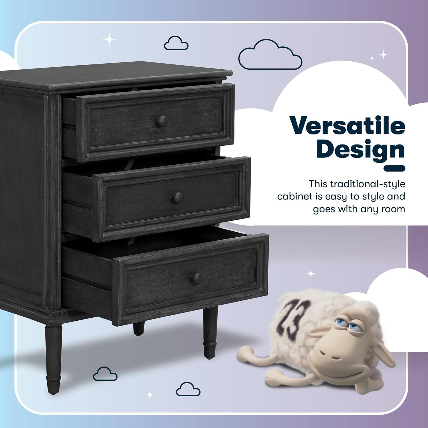 Finch Webster Finch 3-Drawer Storage Cabinet