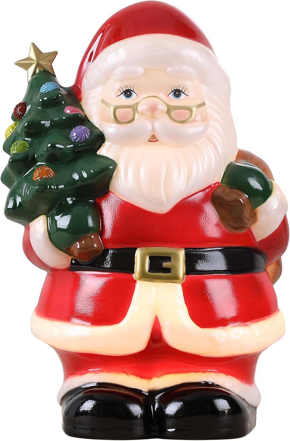 Mr. Christmas Outdoor Lit Santa Blow Mold