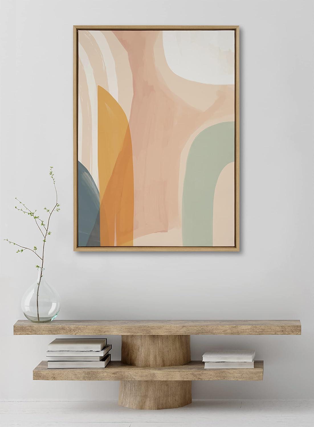 Sylvie Sunrise Over Marrakesh Framed Wall Canvas - Kate & Laurel All Things Decor