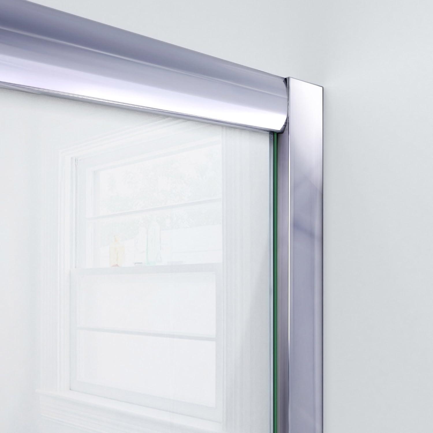 Visions 60" x 36" x 76.75" Frameless Shower Enclosures