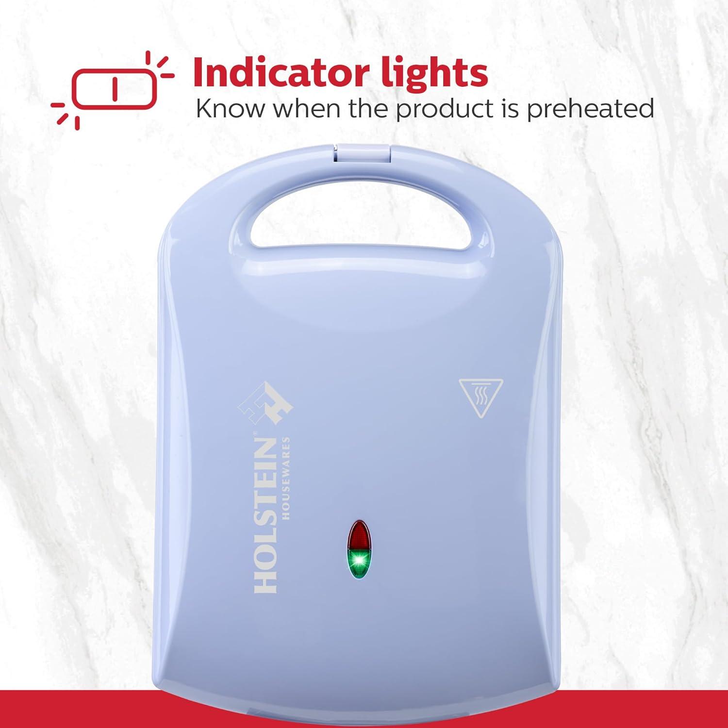 Holstein Housewares Holstein Housewares 4 Section Heart Shaped Waffle Maker