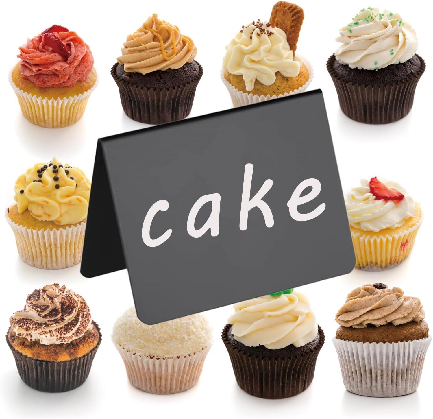 Food Labels for Party Buffet, 20PCS Reusable Reserved Table Signs