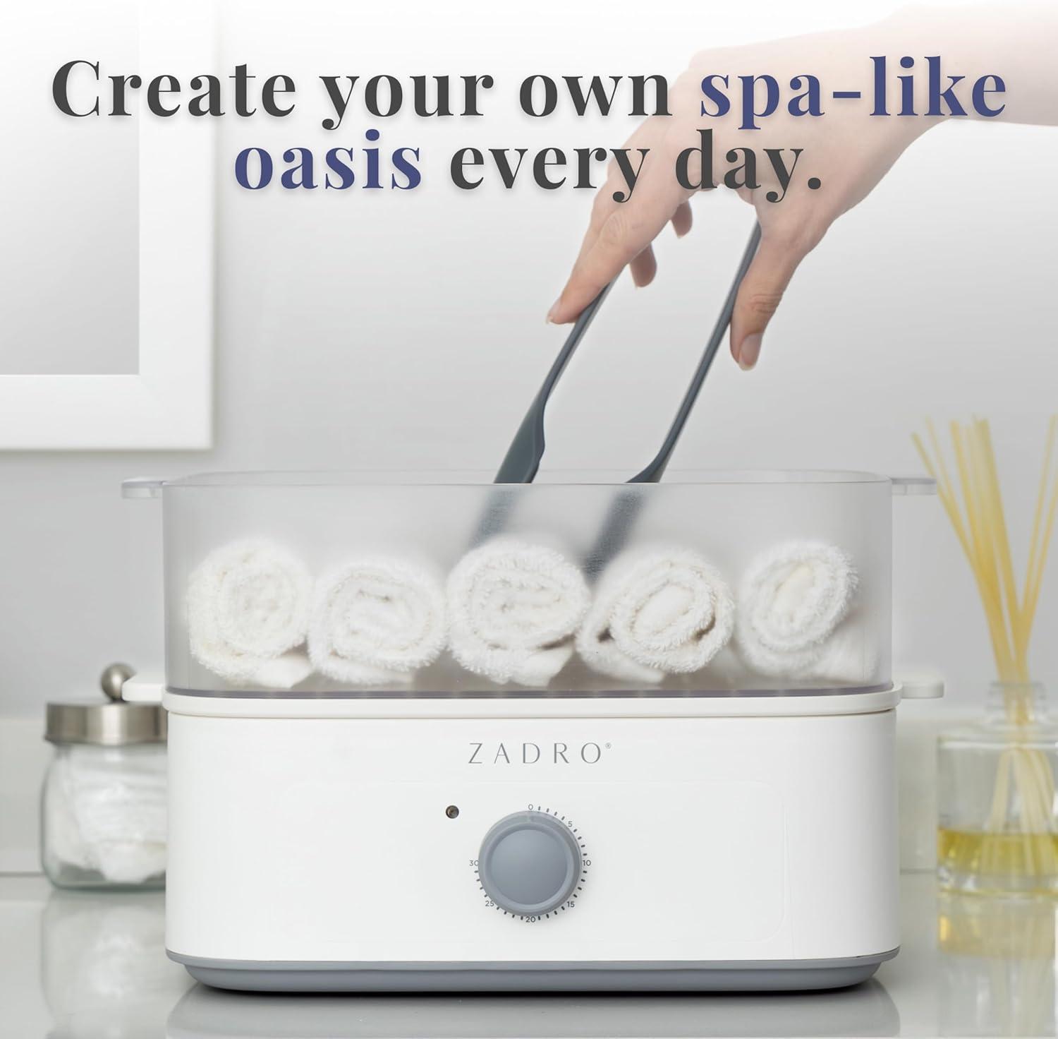 Countertop Towel Steamer Tan - Zadro: Bathroom Towel Holder, Heated Towel Rack, 12" High Plastic Warmer