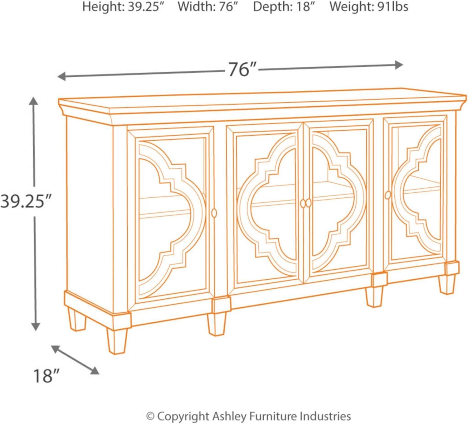 Keena 76'' Sideboard