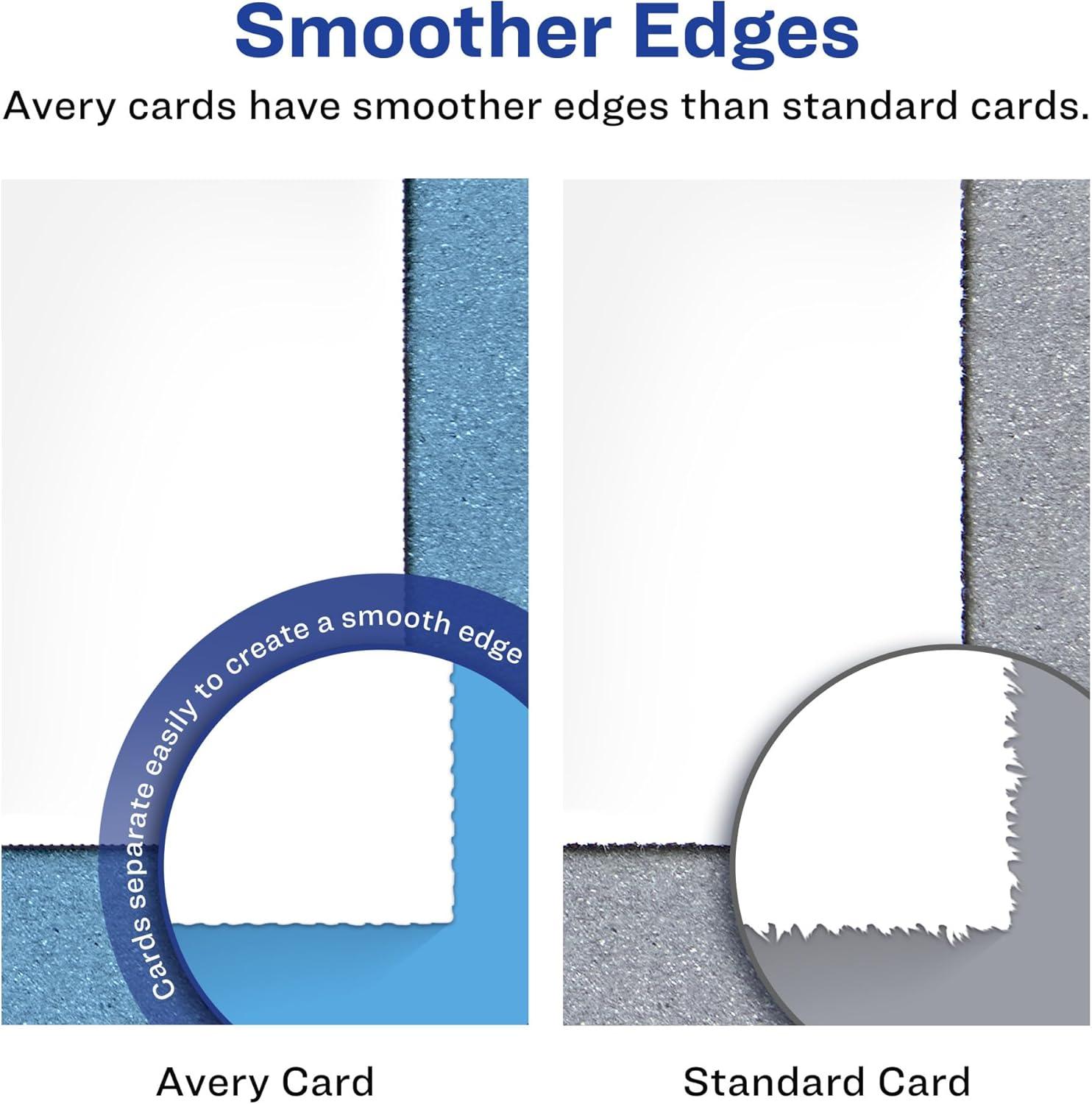 Avery Printable Postcards with Sure Feed, 4" x 6",White (8386)