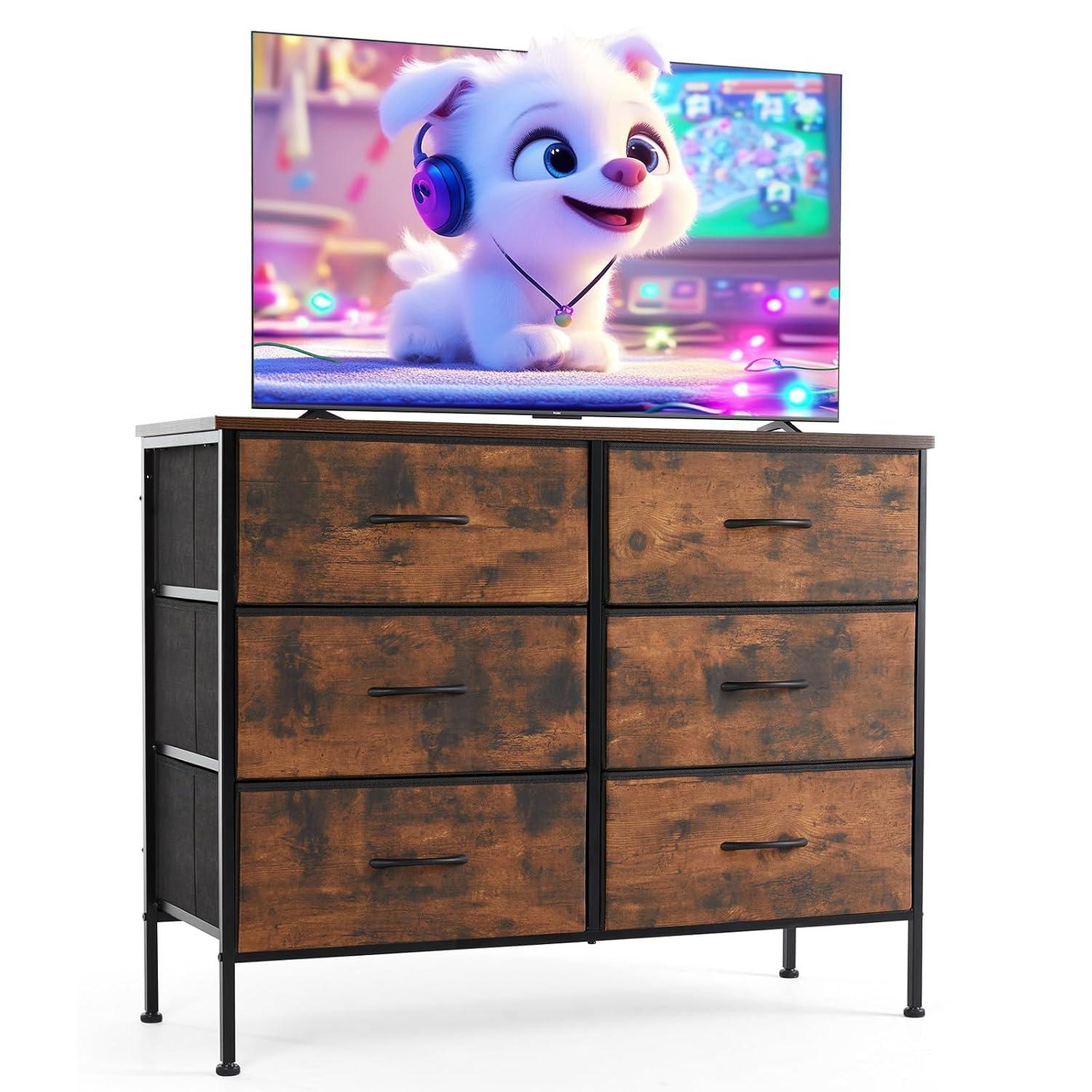 JIONJOY 6 - Drawer Dresser | Black