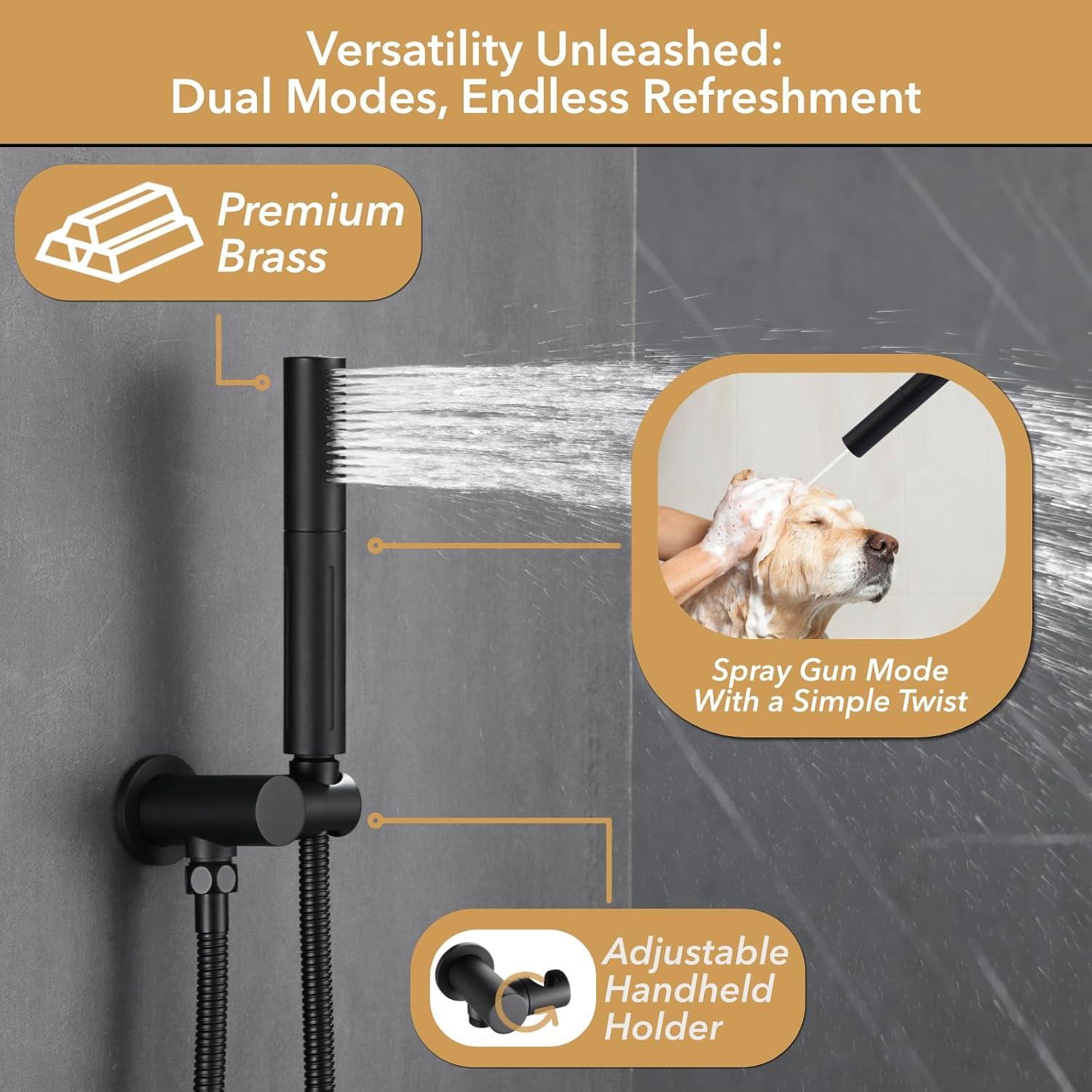 Dual Function All-In-One Kit with Rough in-Valve