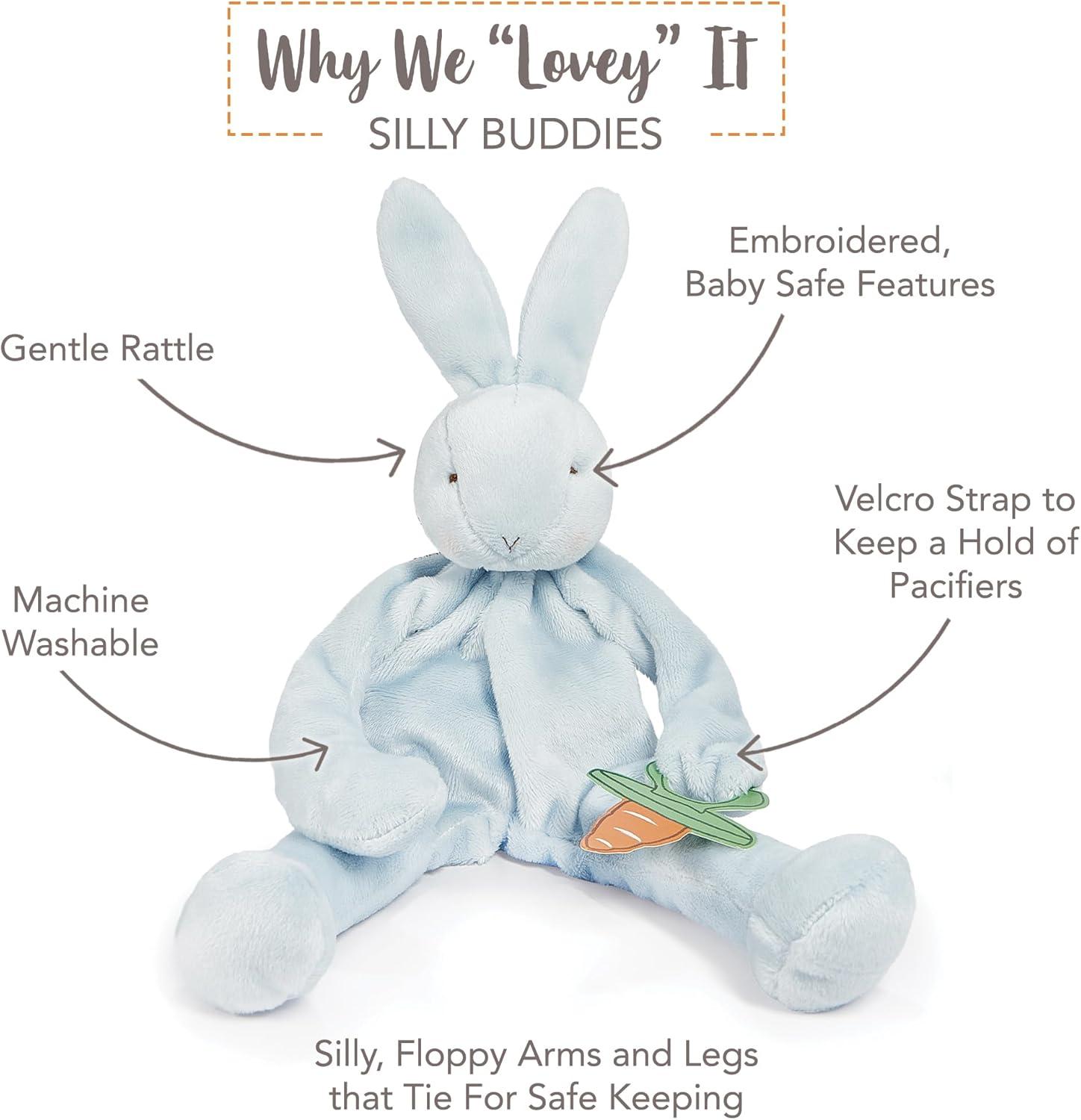 Bud's Silly Buddy - Blue Stuffed Animal for Baby by Bunnies by the Bay (141214)