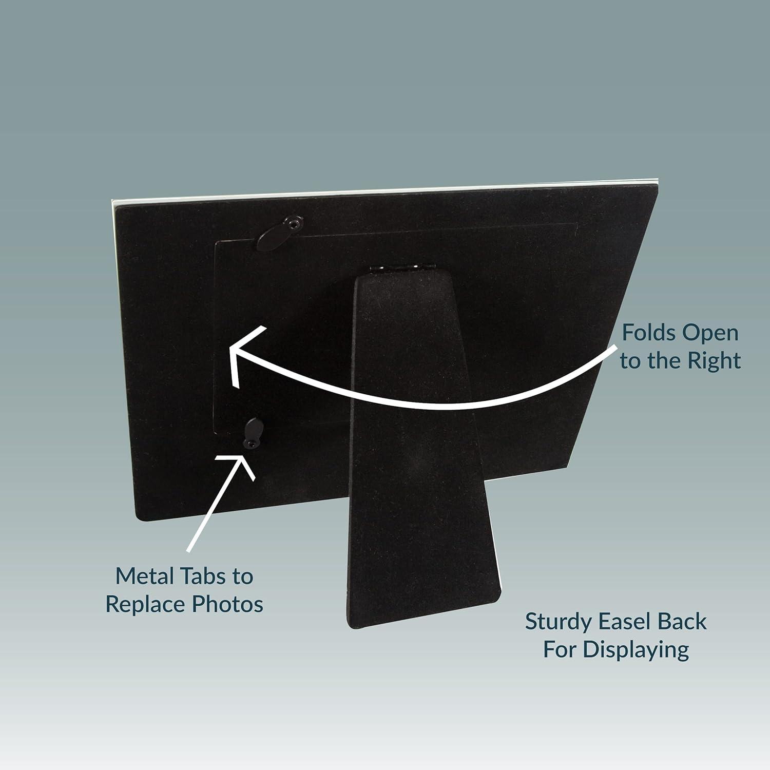 Pavilion Gift Company 6" x 4" Photo Mom You Make Life Beautiful Horizontal Candle, 9.25" x 7.25" Glass Easel Back Picture Frame, Pink