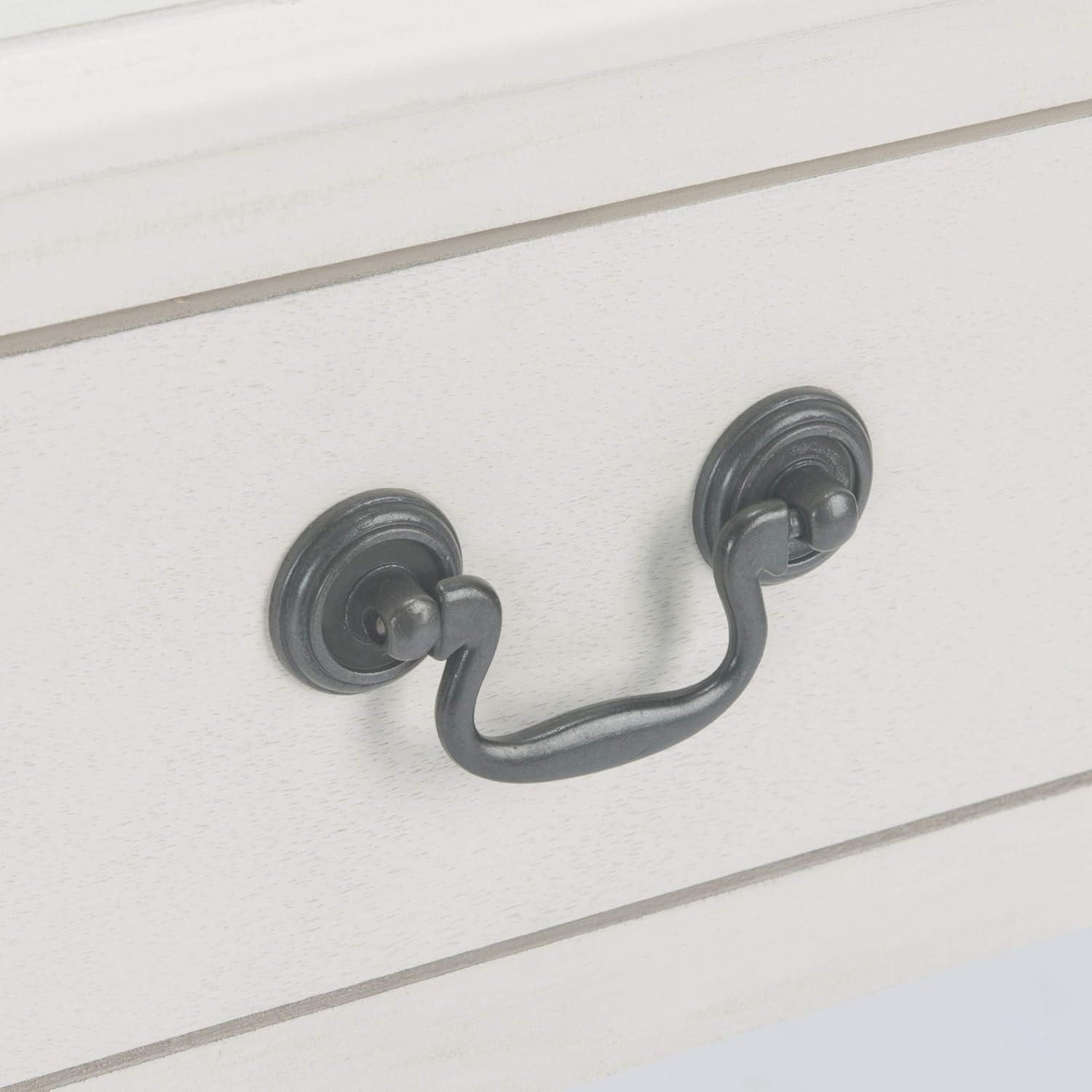 Athena Accent Table - ACC5703A - Distressed White - Safavieh