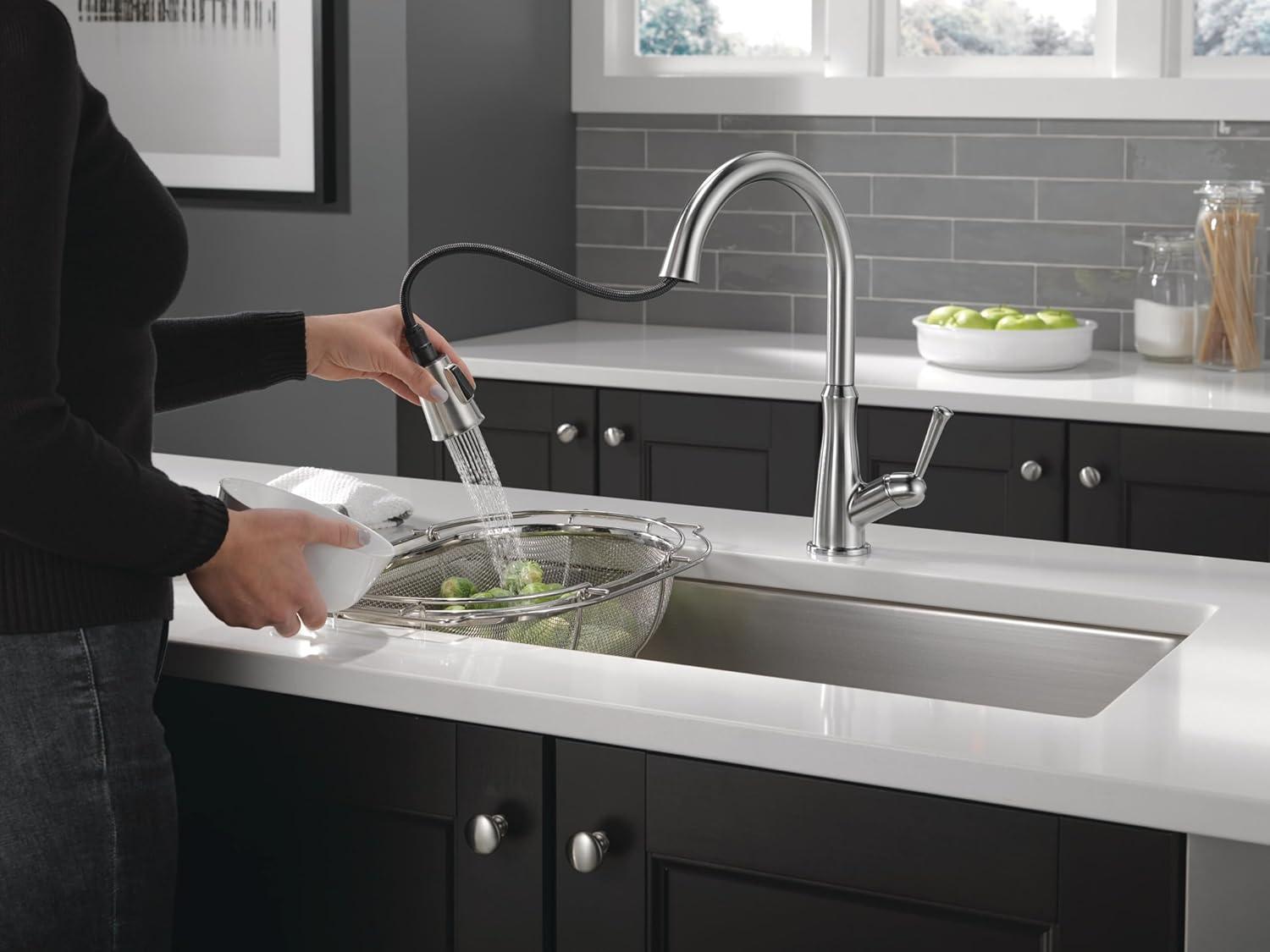 Westville™Pull Down Touch Single Handle Kitchen Faucet