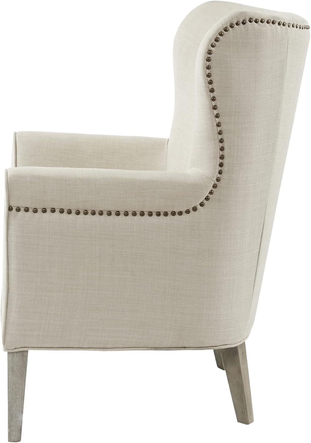 Donner Accent Wingback Chair Natural