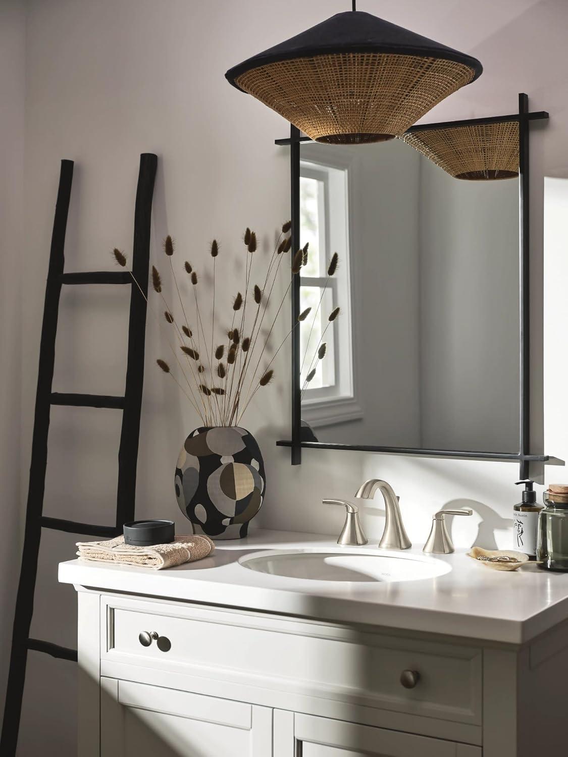 Moen Moen Voss Two Handle 8 in. Widespread Bathroom Faucet Trim Kit, Valve Required T6905BN