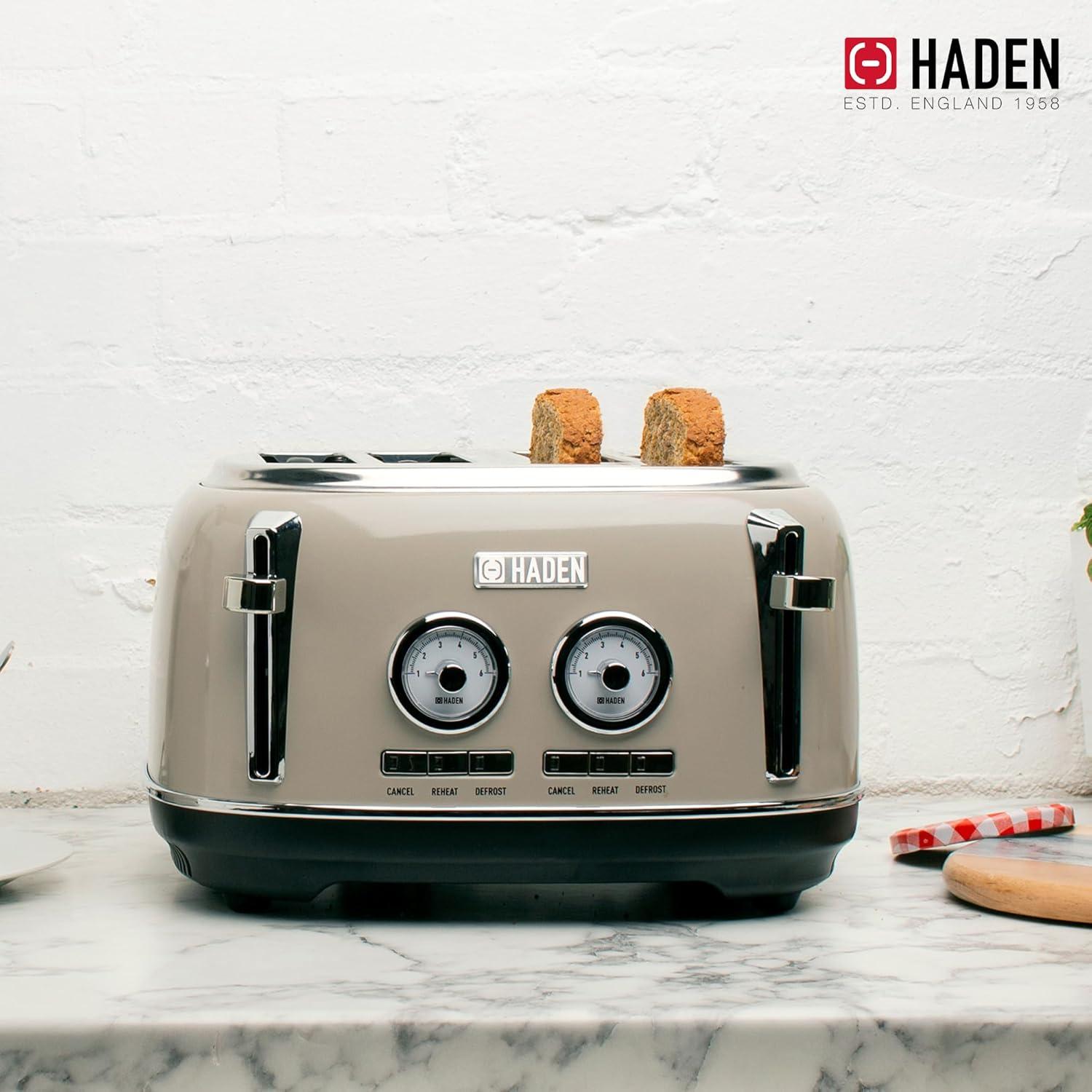 HADEN Dorset 4-Slice Wide Slot Toaster