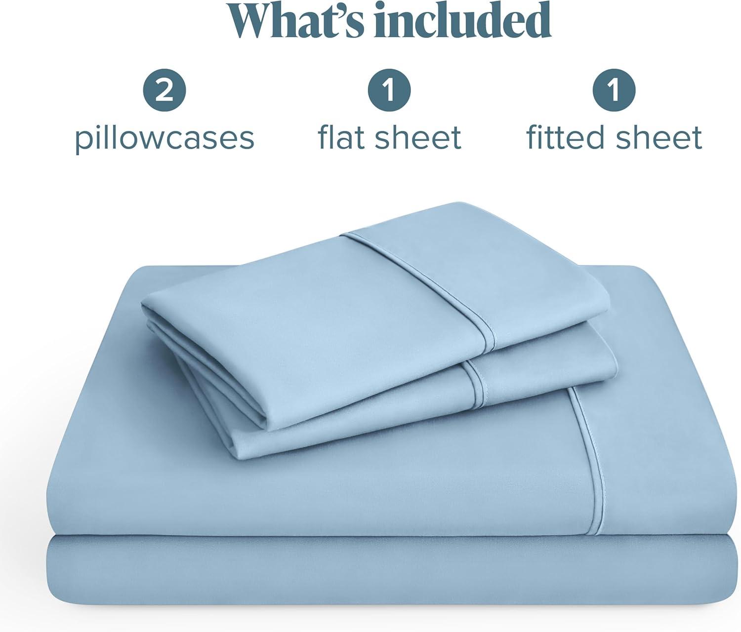 4 Piece Sheet Set - Ultra Soft, Double Brushed, Easy Care - Bare Home