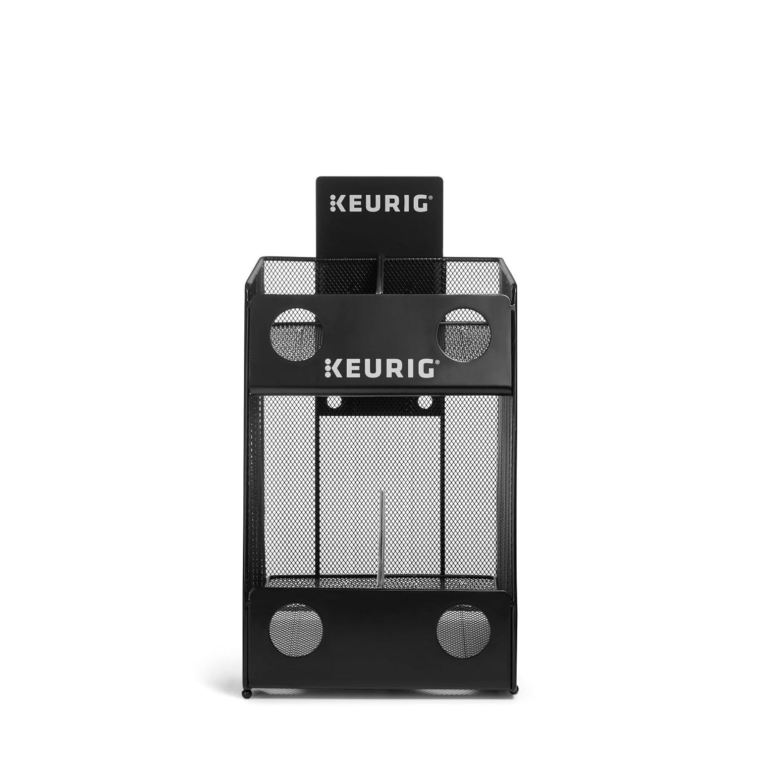 Keurig Mesh K-Cup® Pod 4-Sleeve Storage Rack - Metal - 1 Carton