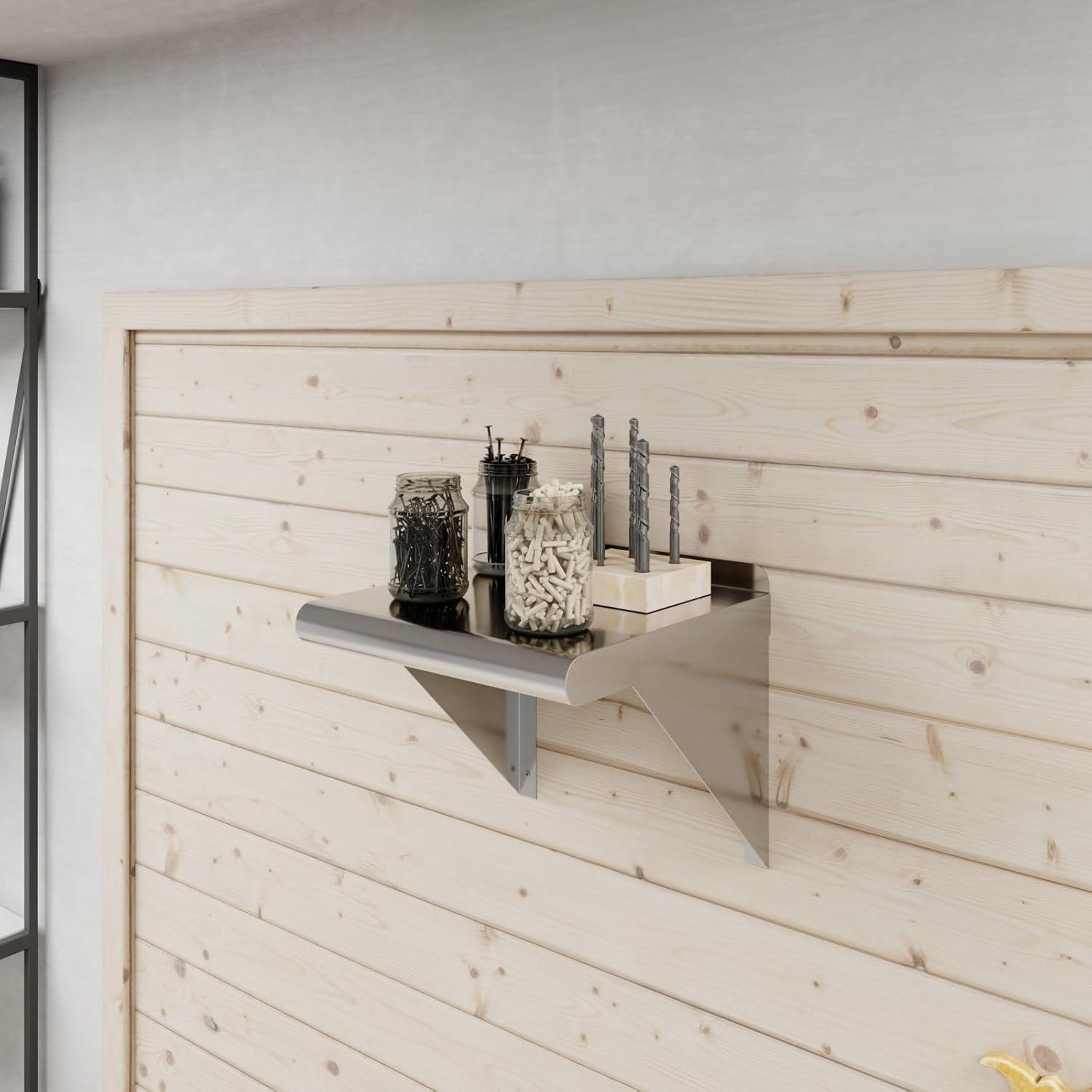 Amgood Utility Metal Wall Shelf.