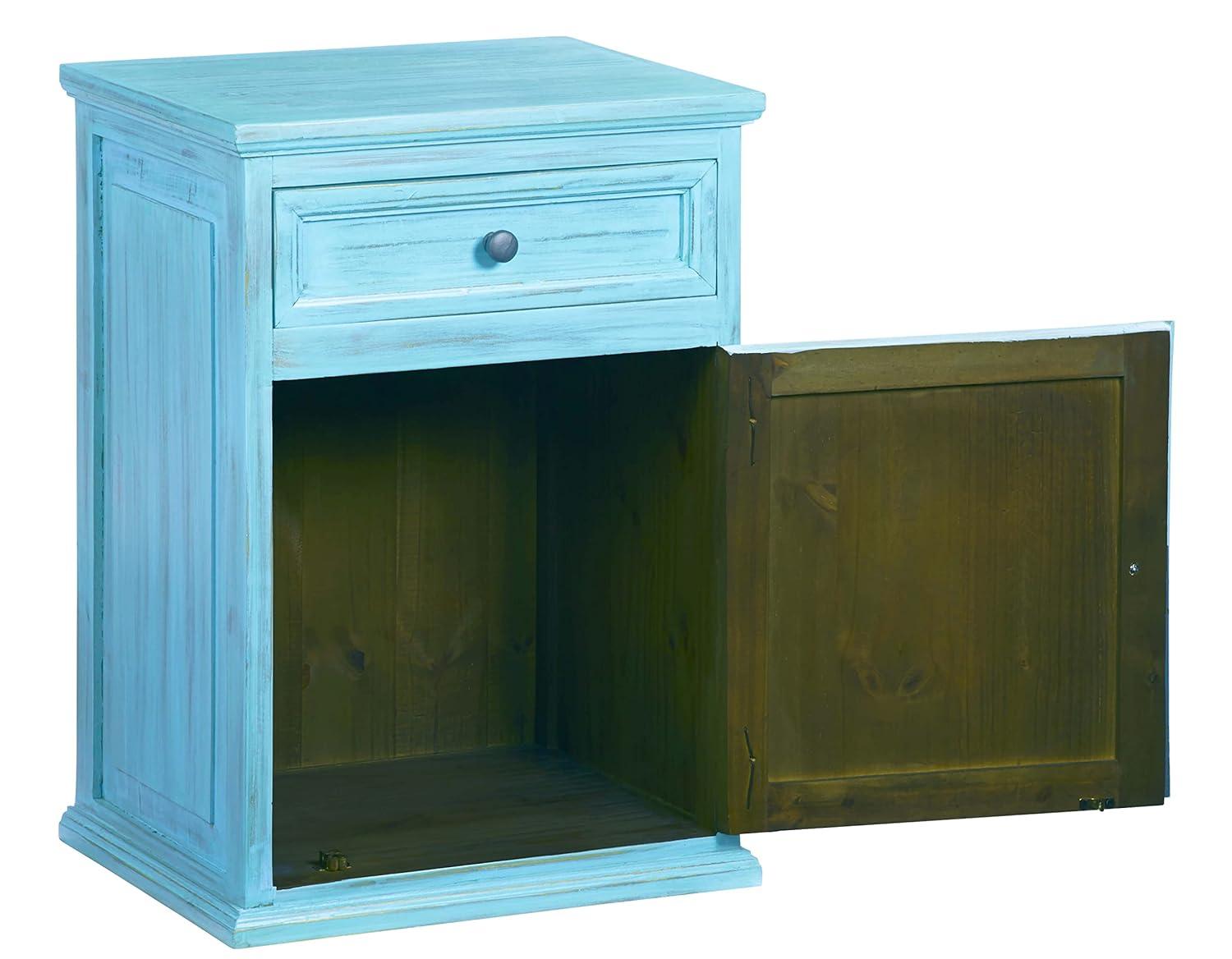 Liza Antique Turquoise Nightstand
