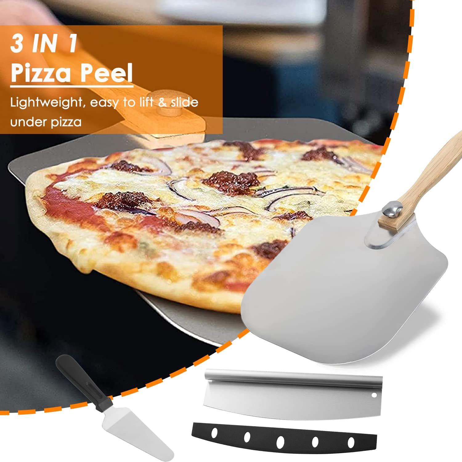 Kitchen Supply Wholesale Aluminum 12'' Pizza Peel