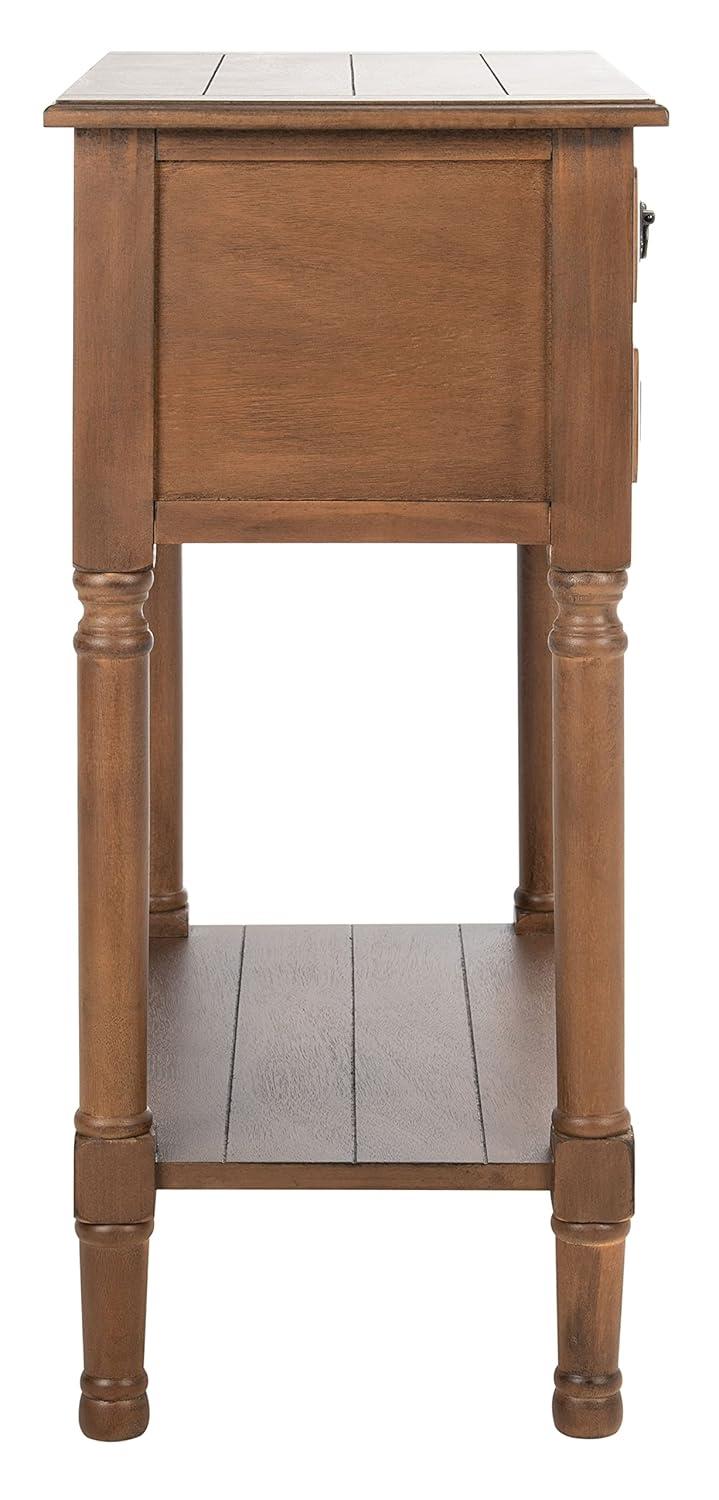 Primrose 3 Drawer Console Table - CNS5707C - Brown - Safavieh