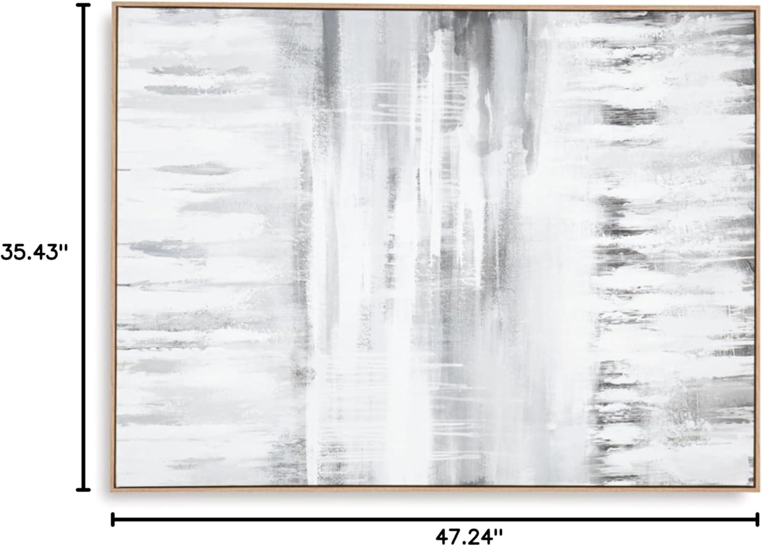 Signature Design by Ashley Estonbrook Wall Art, Gray & White