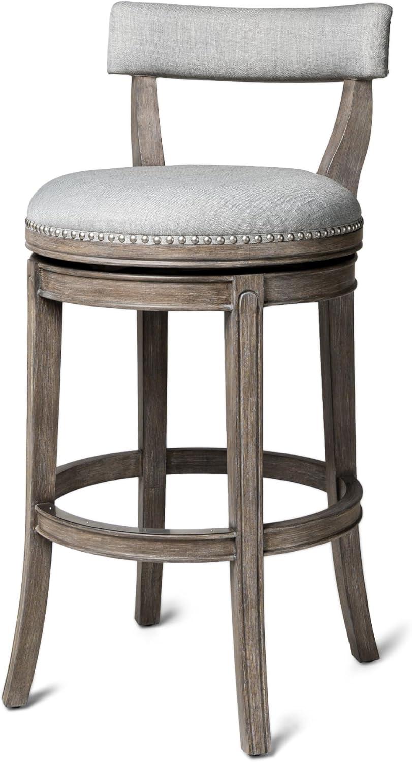 Maven Lane Maven Lane Alexander Stool with Fabric Upholstery