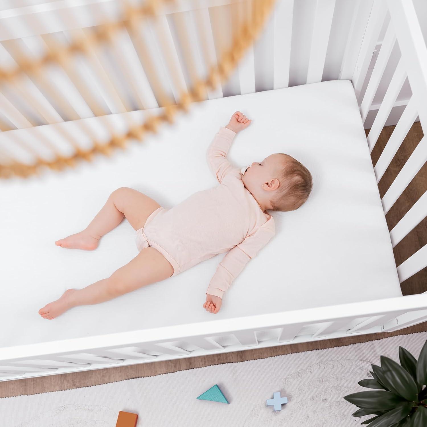 Comfy Cubs Fiited Sheets Cotton Blend Fitted Bassinet Sheet