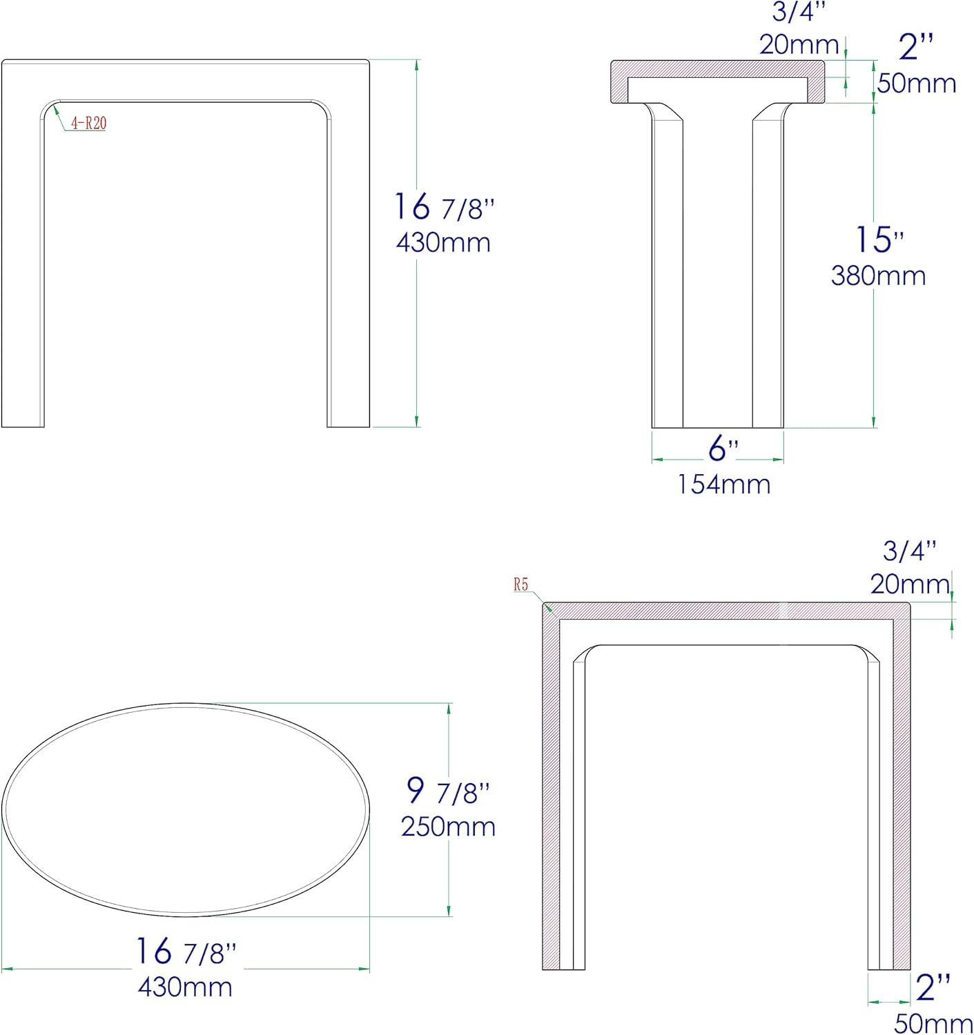 White Matte Solid Surface Resin Bathroom Shower Stool