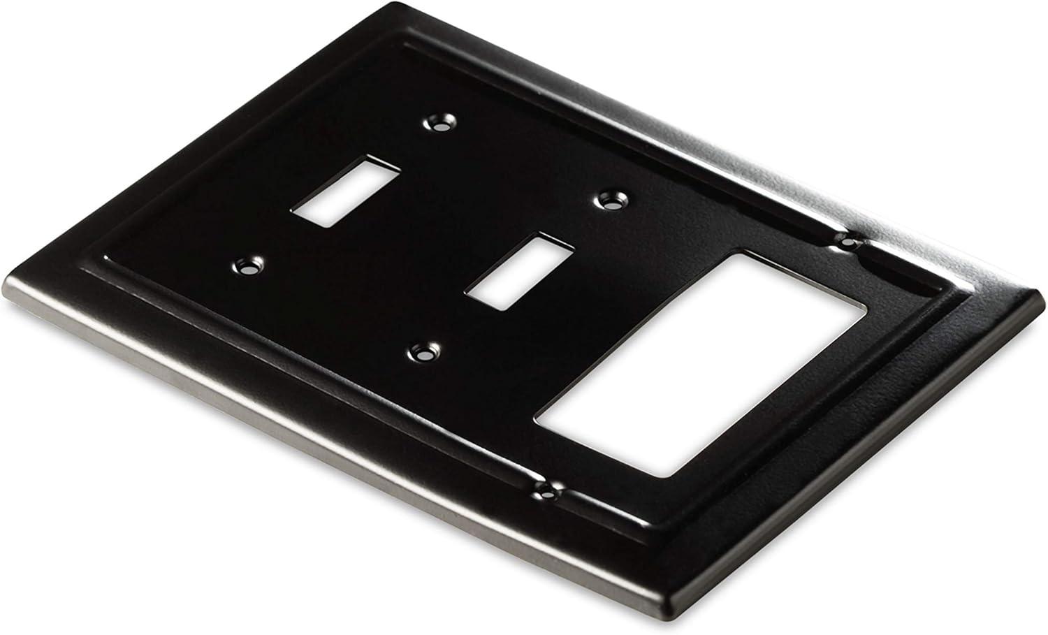 Architectural 3-Gang 2-Toggle/Rocker Combination Standard Wall Plate