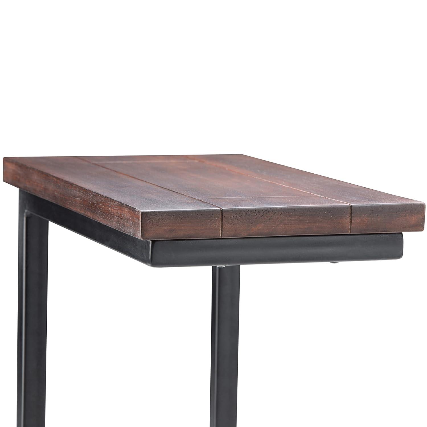 17 Stories Moreland Solid Mango Wood C Side Table