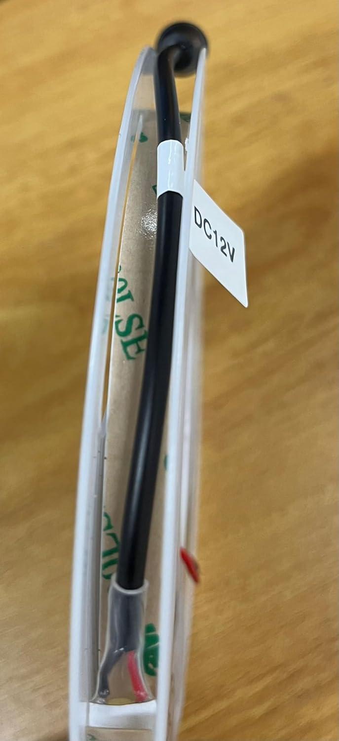 12V COB LED Strip Light Daylight White 5000K Waterproof IP65 480LEDs/M Super Bright 4000Lm CRI>90 16.4ft/5M Dotless High Density Cuttable Flexible for Cabinet Home DIY Lighting Projects