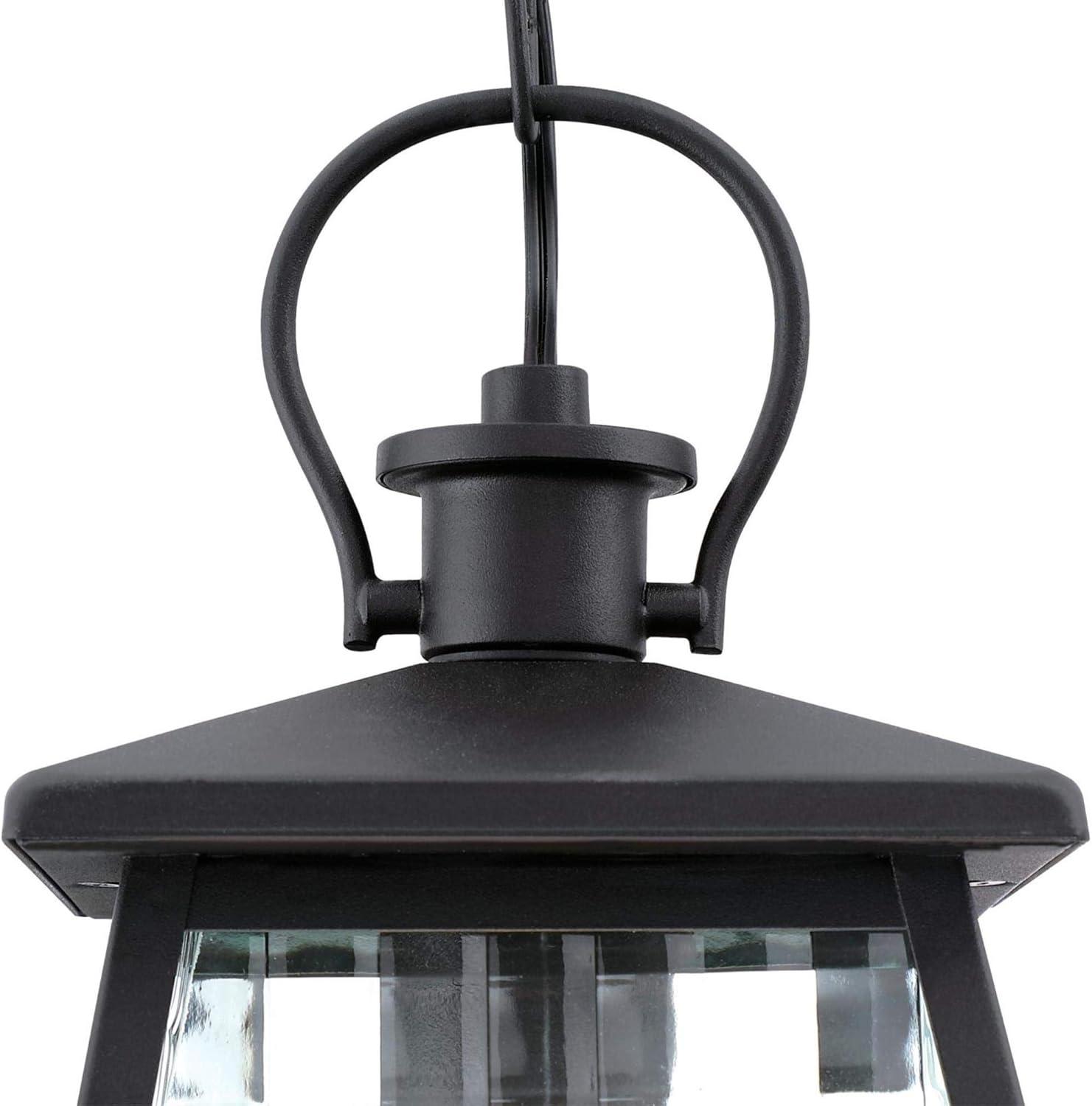 Westinghouse 6112800 Aurelie 7" Wide Outdoor Mini Pendant - Black