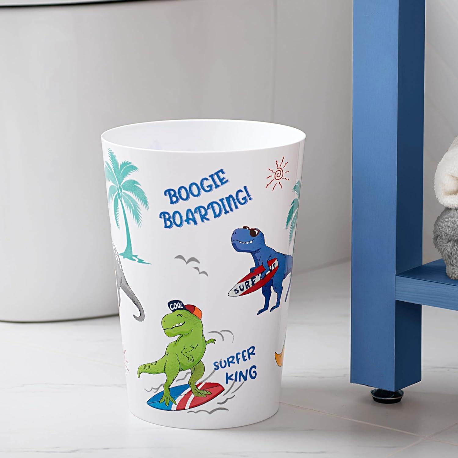 Surfin' Dino Wastebasket