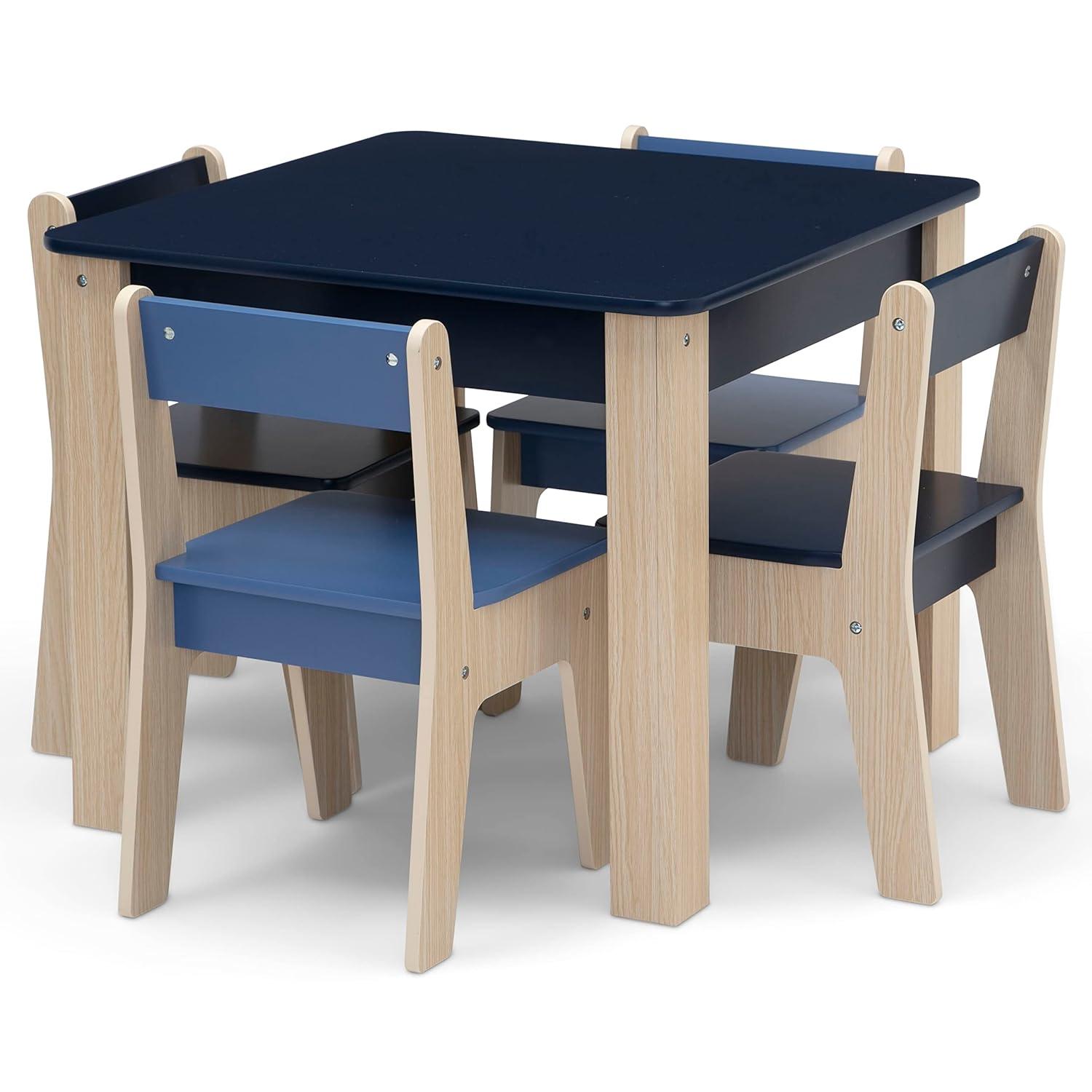 Kids 5 Piece Play Or Activity Table and Chair Set