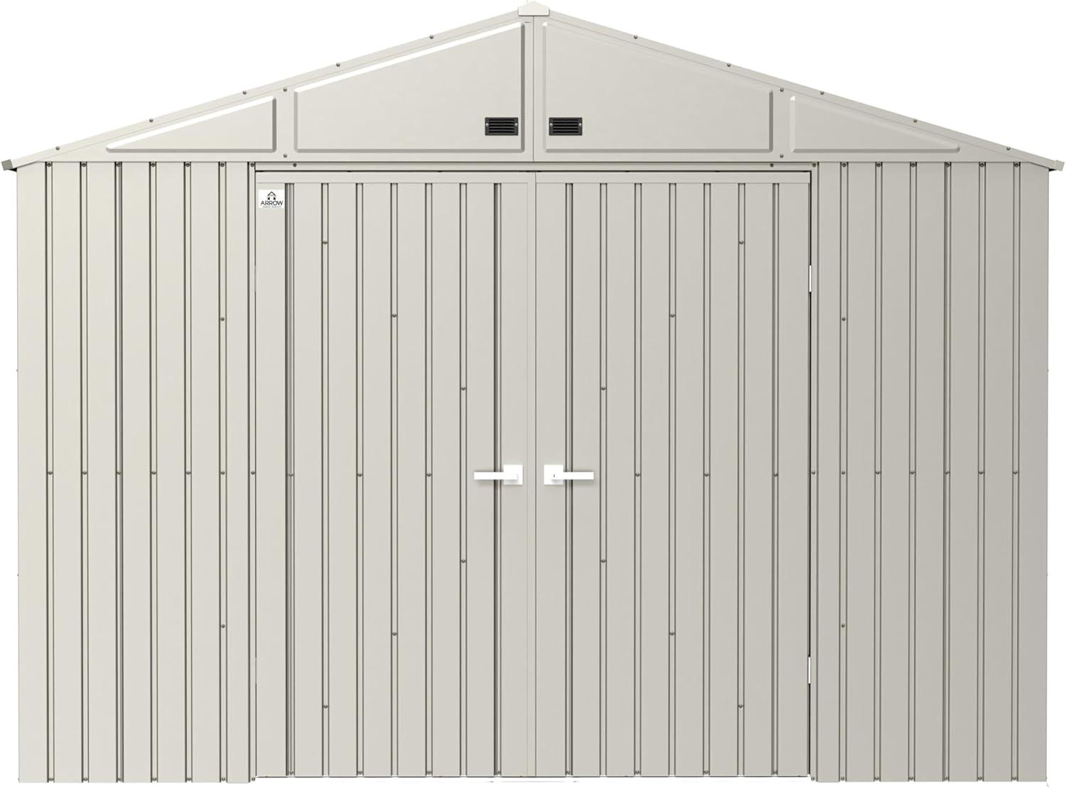 Arrow Arrow Elite 10 ft. W x 12 ft. D Galvanized Steel Storage Shed