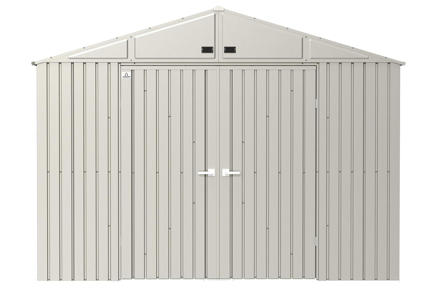 Arrow Arrow Elite 10 ft. W x 12 ft. D Galvanized Steel Storage Shed