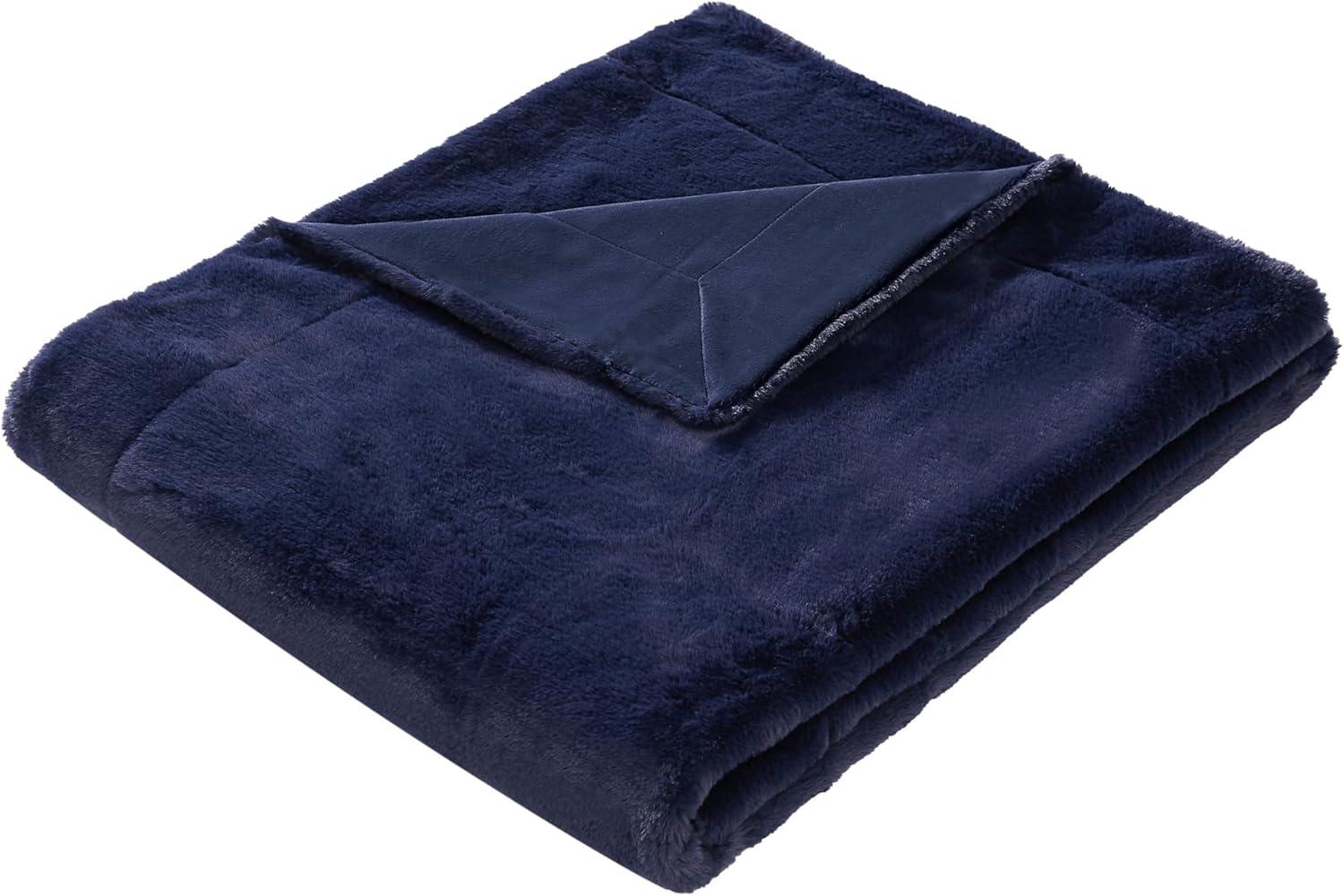 Vince Camuto Vince Camuto Faux Rabbit Fur Gift Boxed Throw