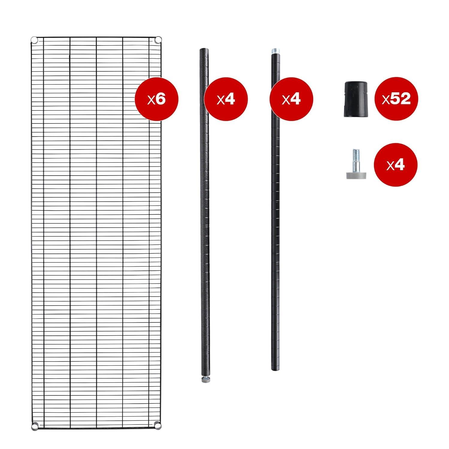 Alera® 48'' W Steel Shelving Unit