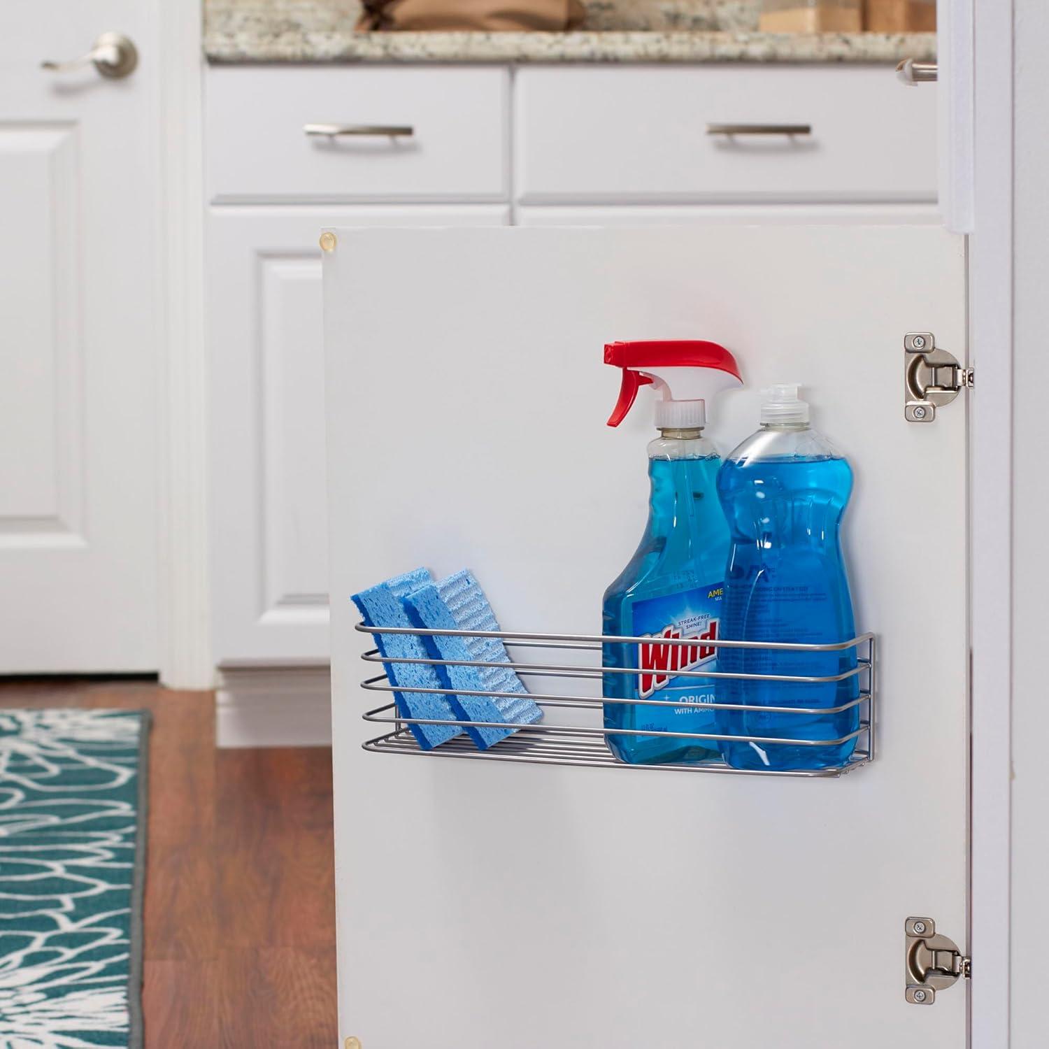 Household Essentials 13.3" Wide Cabinet Door Under Sink Organizer Shelf