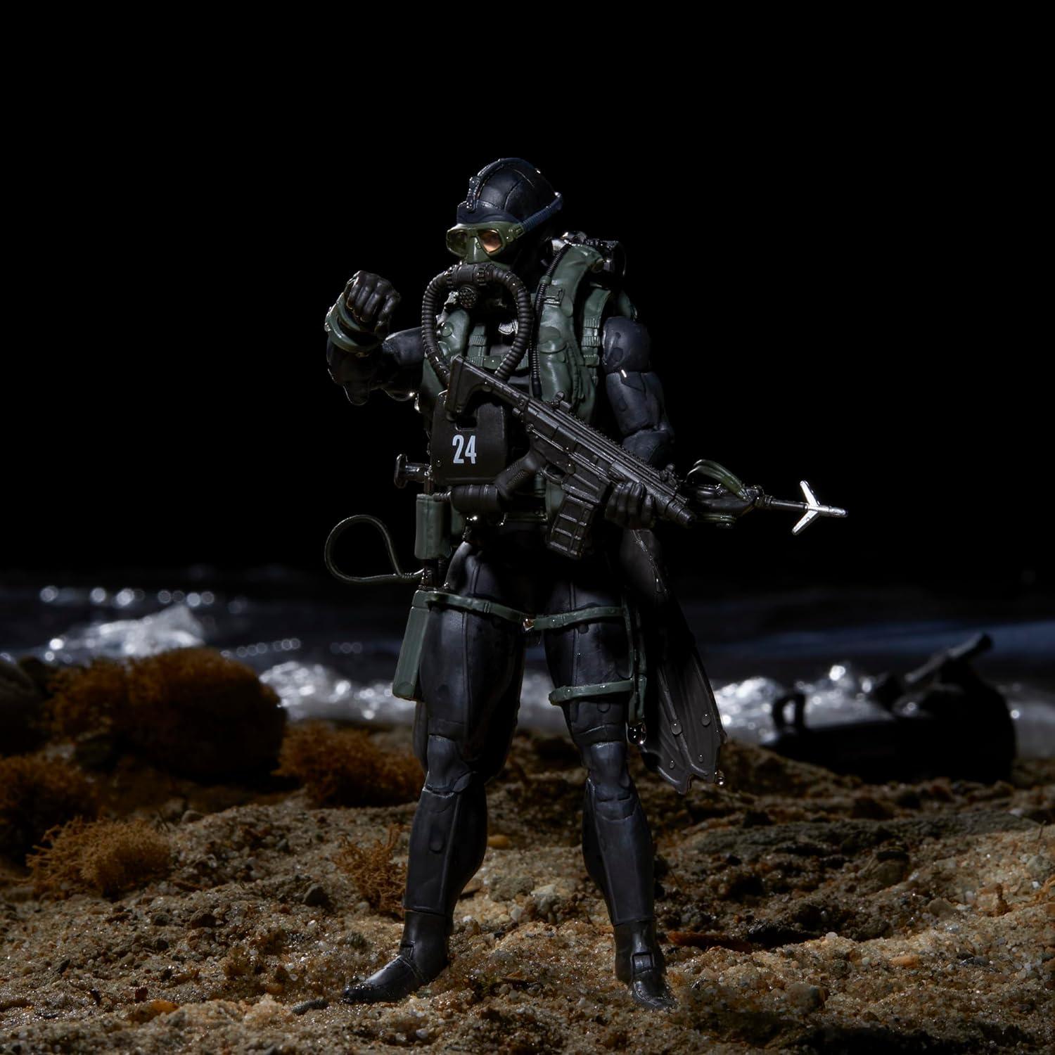 G.I. Joe Classified Series 60th Anniversary Action Sailor - Recon Diver, 6” Action Figure