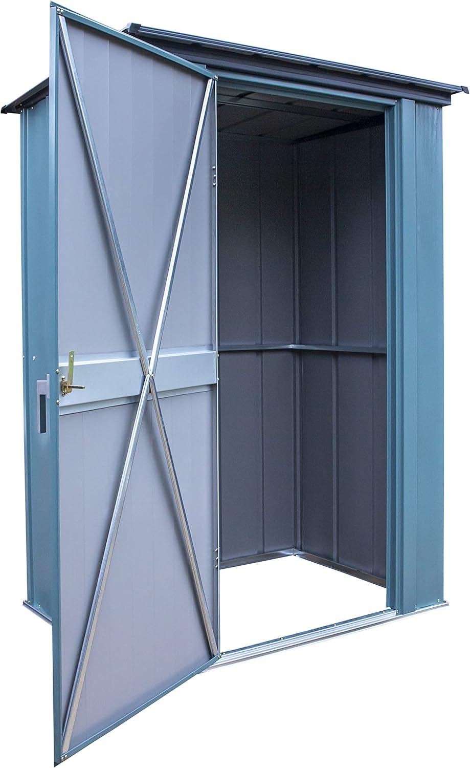 Arrow Spacemaker 4 ft. W x 3 ft. D Metal Vertical Storage Shed