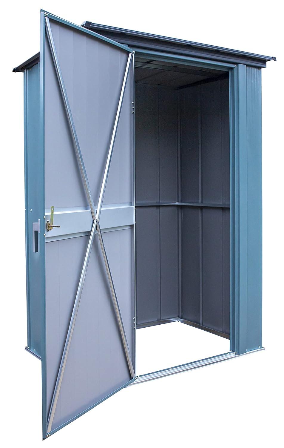 Arrow Spacemaker 4 ft. W x 3 ft. D Metal Vertical Storage Shed
