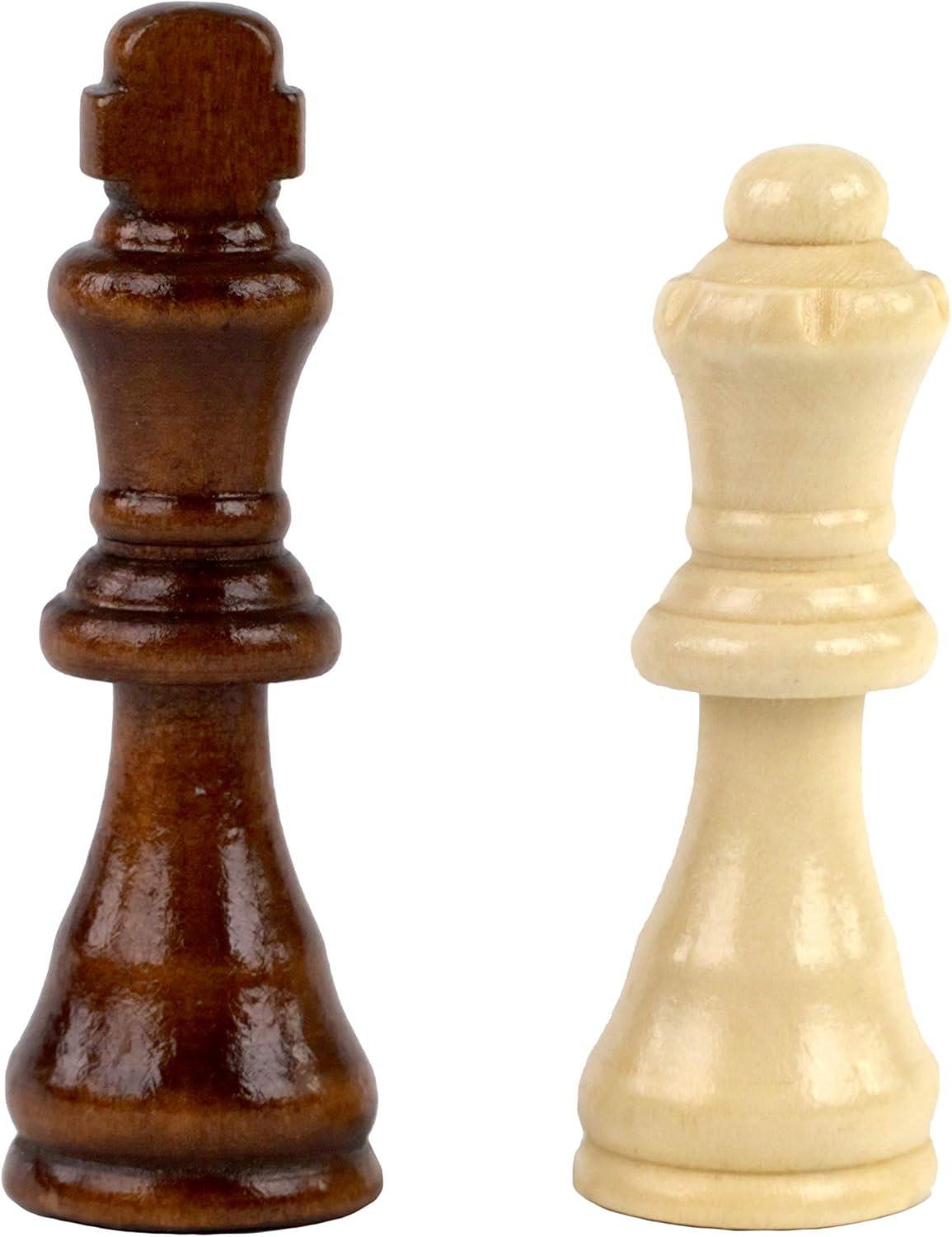 Regal Games Deluxe Chess Set with Extra Queens, Durable Construction, Ideal for Travels