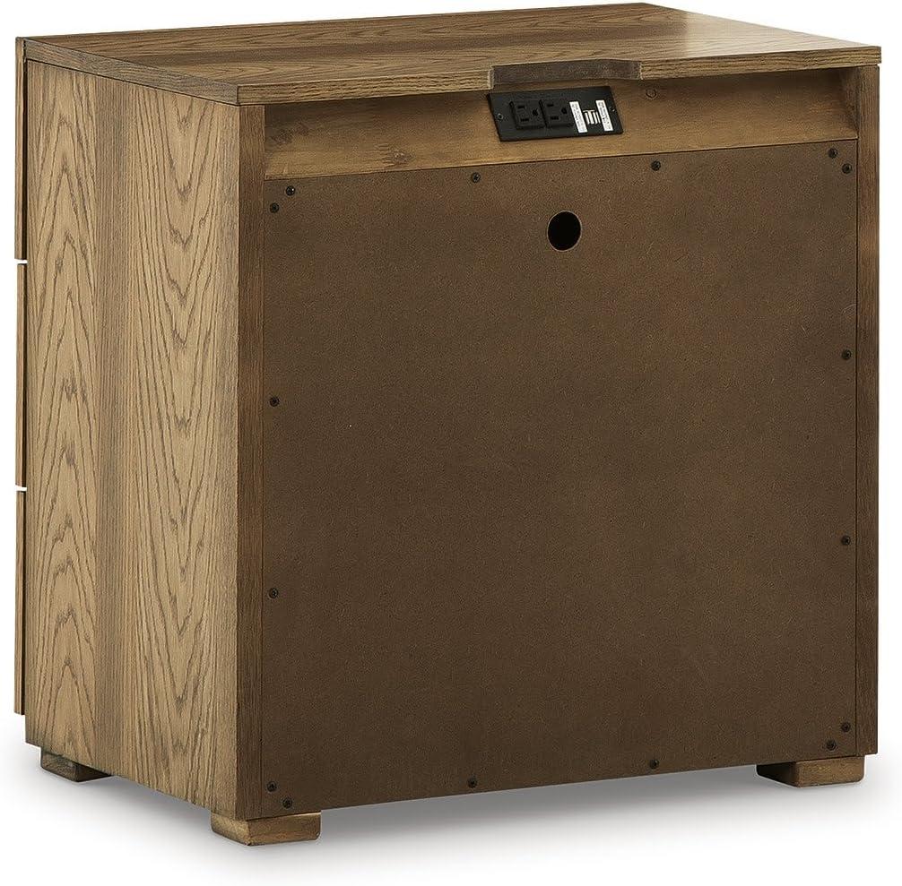 Signature Design by Ashley Casual Dakmore Nightstand Brown