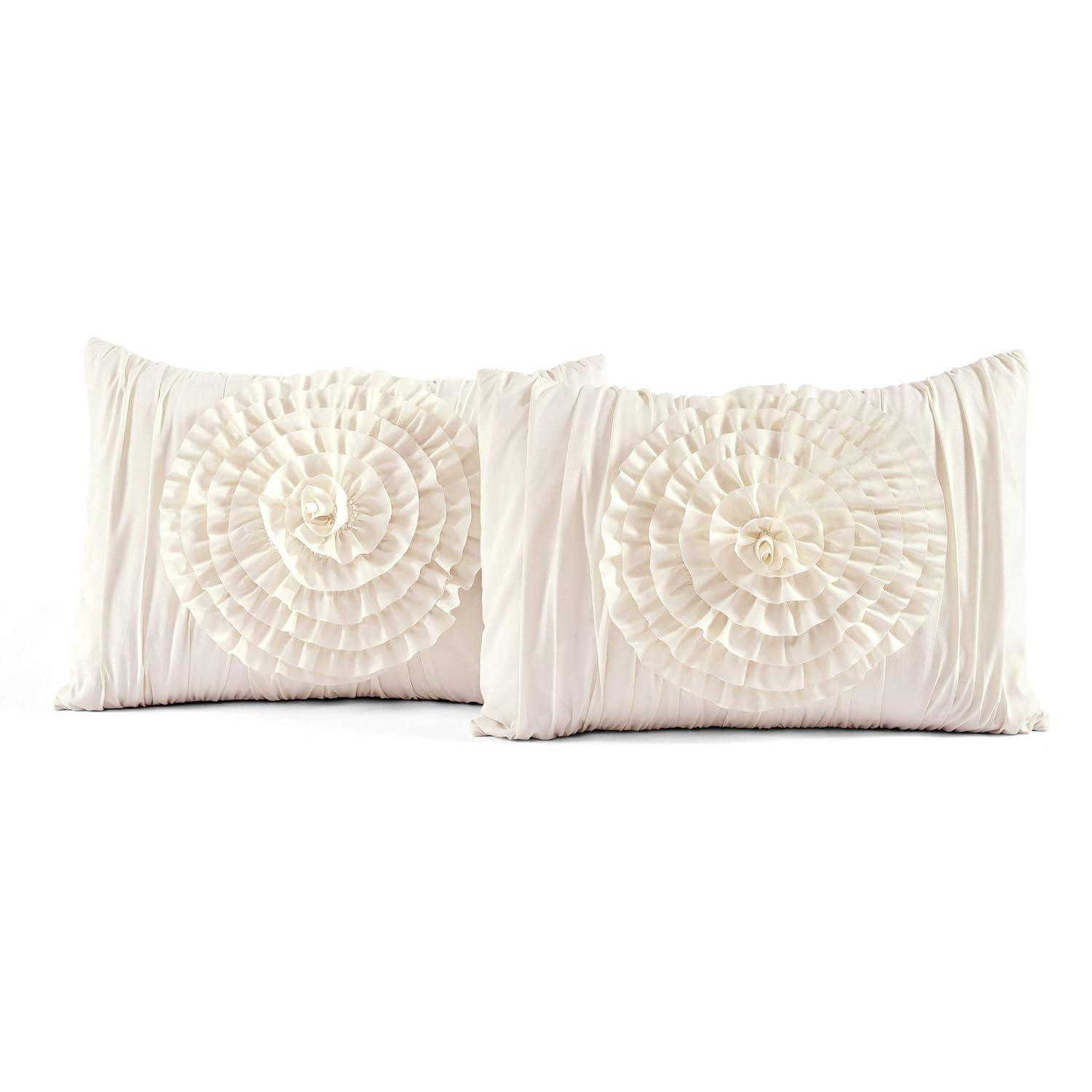 Lush Decor Serena Microfiber Traditional Comforter Set