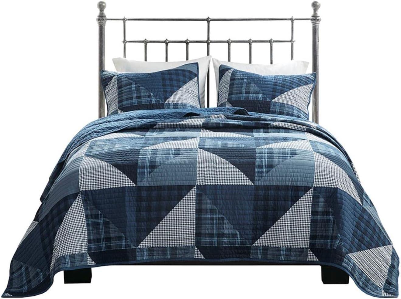 Woolrich Olsen 3 Piece Oversized Cotton Quilt Set